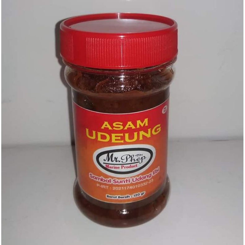 

Mr. Phep - Asam Udeung (Sambal Sunti Udang) siap saji khas Aceh, 120 gr.