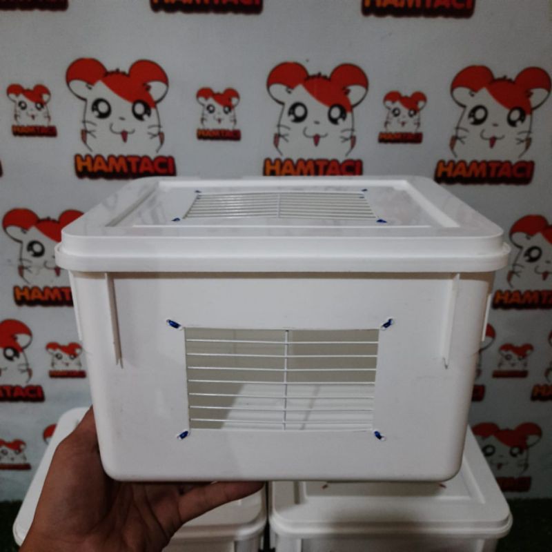 KANDANG BOX MODIF JERUJI HAMSTER/GERBIL/SMALLPETS BY HAMTACI