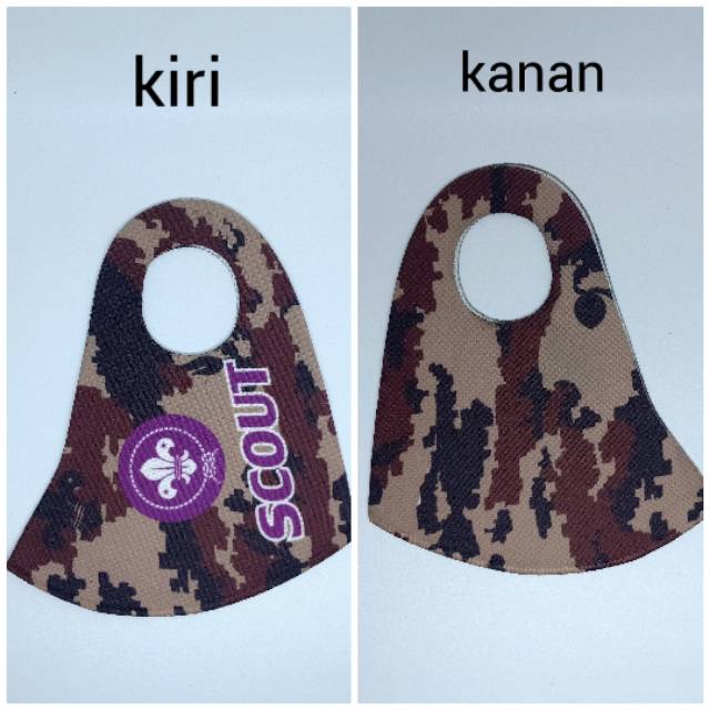 Masker perbakin Masker pramuka masker scout