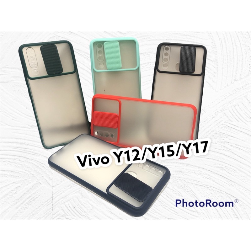 Camera Slide Protection Case - full camera protect for Vivo Y11 Y12 Y12i Y15 Y17 (MAO)