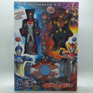  MAINAN  ULTRAMAN  ULTRAHERO DAN MONSTER COIN DAN SENJATA 