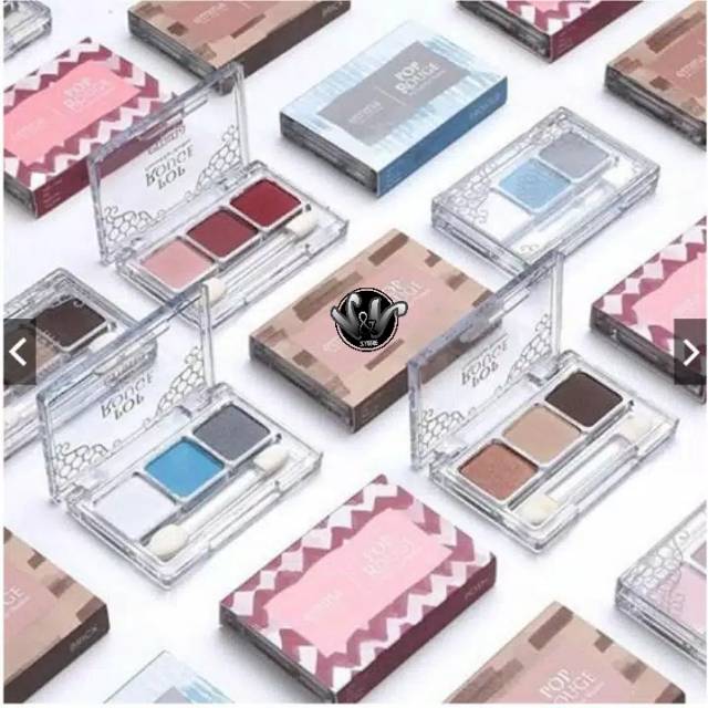 EMINA POP ROUGE PRESSED EYESHADOW/ EMINA/EYESHADOW/EYESHADOW EMINA/KOSMETIK MATA/MAKE UP/PERONA MATA