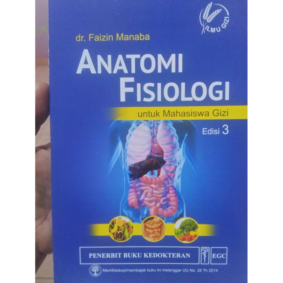 ANATOMI FISIOLOGI UNTUK MAHASISWA GIZI ED. 03 #freesampul