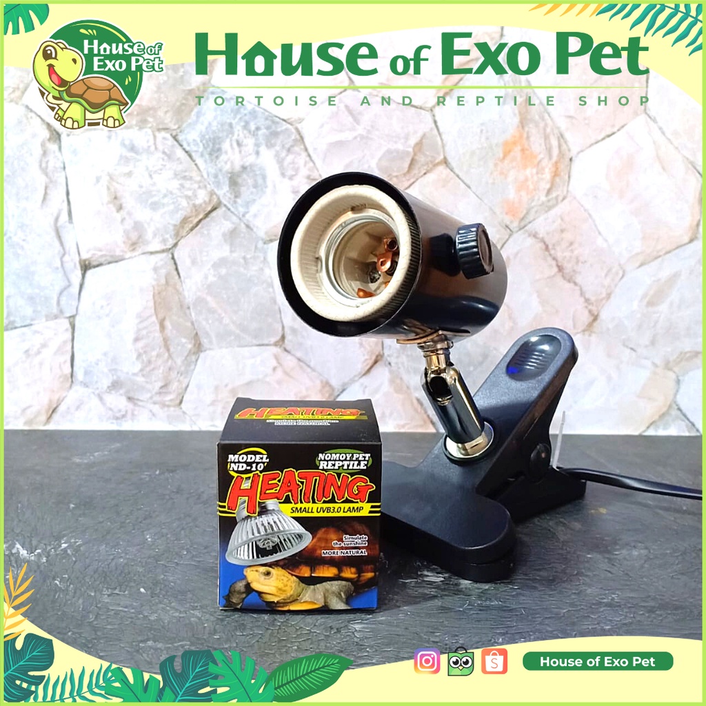 LAMPU UVA UVB DAN FITTING KURA KURA