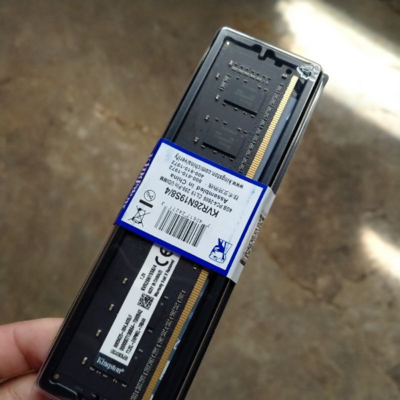 RAM PC DDR3 4GB PC12800 KINGSTON