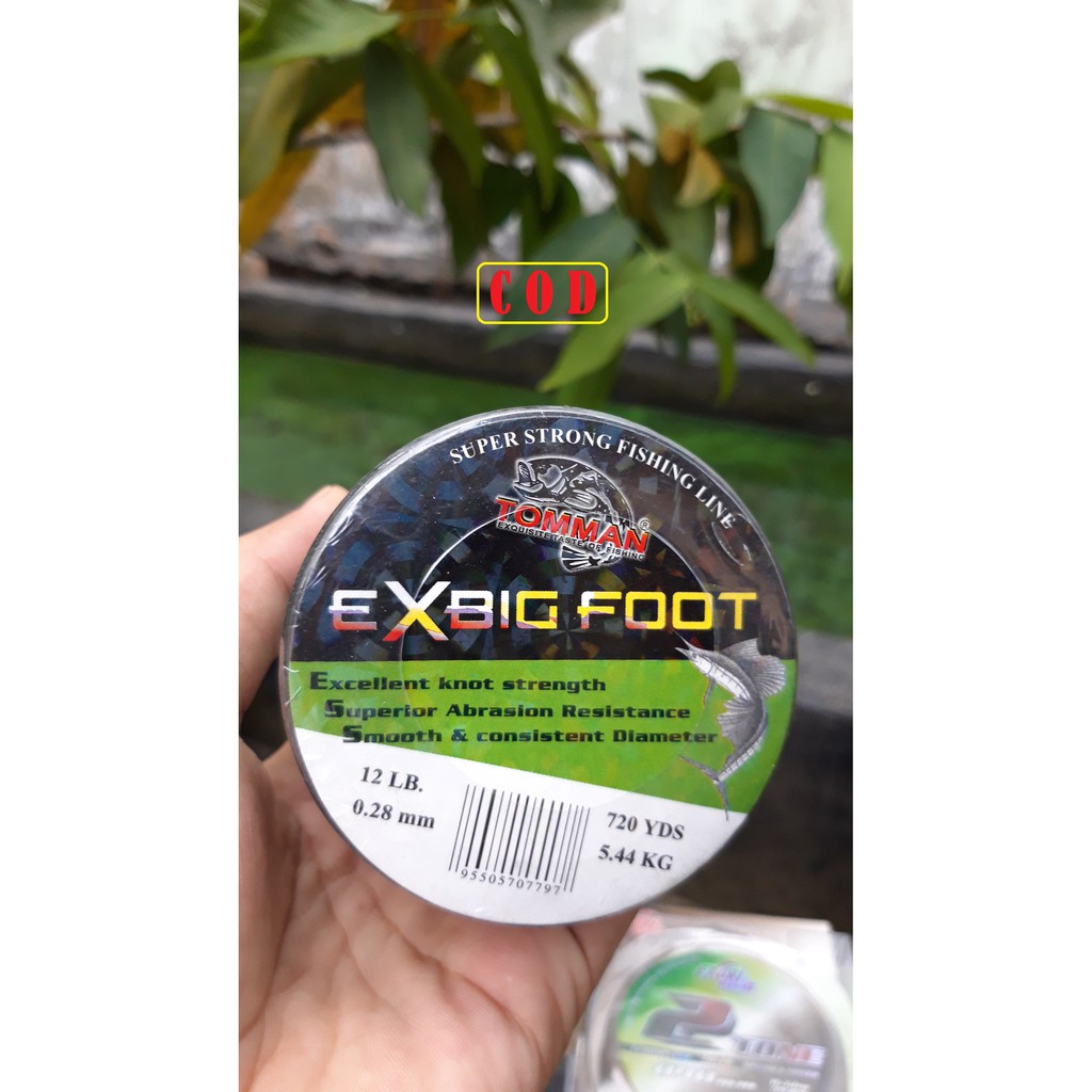 (COD) SENAR PANCING MURAH TOMAN E-X-BIG FOOT