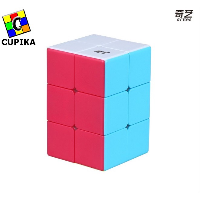 Rubik Floppy 223 2x2x3 Qiyi Qidi ghost Stickerless Original