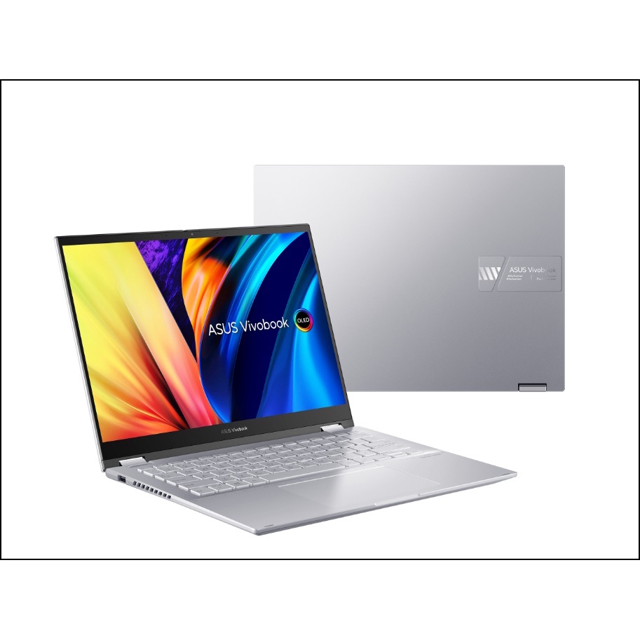 ASUS VIVOBOOK S14 FLIP TN3402QA AMD RYZEN 5 5600H RAM16GB SSD512GB IPS TOUCHSREEN WINDOWS 11 DAN OHS 2021 ORIGINAL