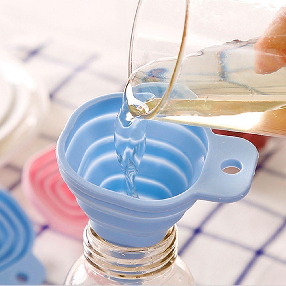 [Elegan] Corong Portable Be Hung Gantung Silicone Collapsible Folding Hopper