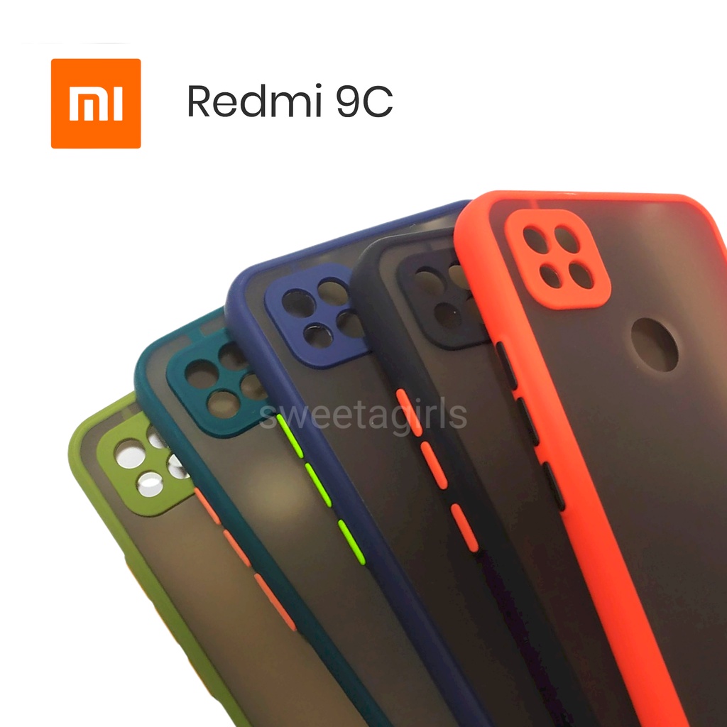 Casing Dove Matte untuk Xiaomi Redmi 9c  - Casing Pelindung Bump Kamera - Matte Candy / Bisa Bayar ditempat / COD / sweetagirls / Kesing Terlaris untuk Xiaomi Redmi / Kesing elegant / casing pria terbaru / casing wanita terbaru