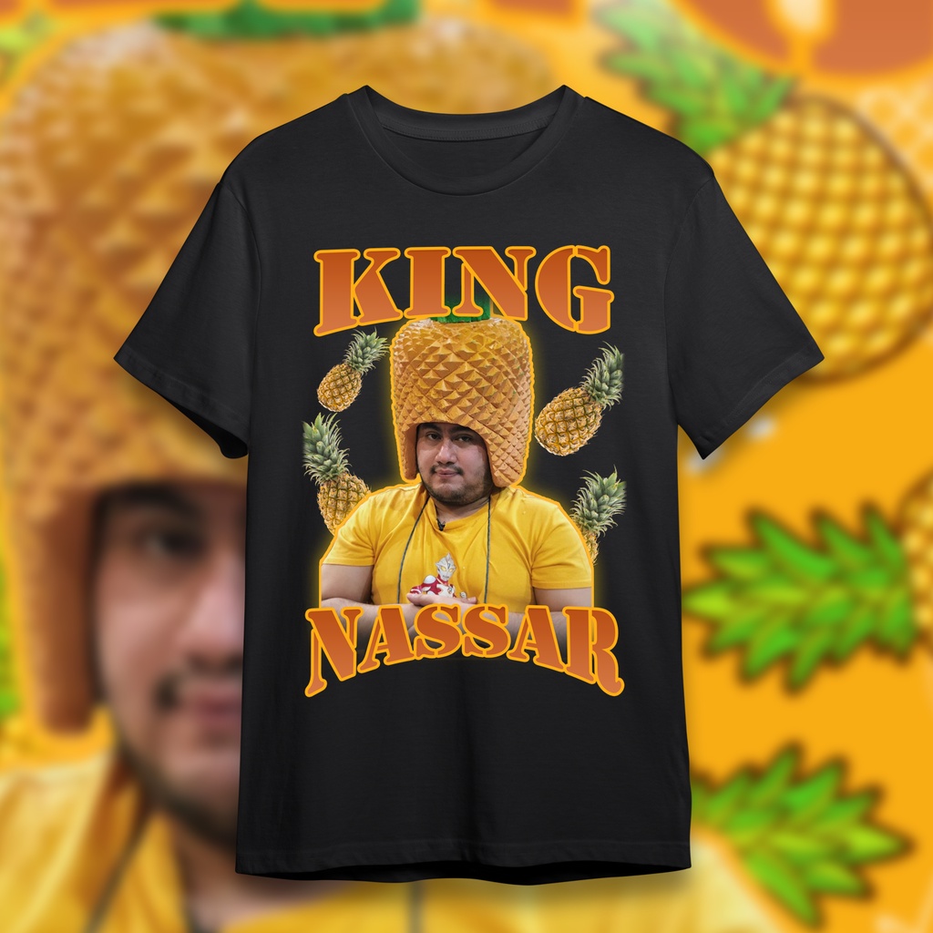 Kaos King Nassar Nanas