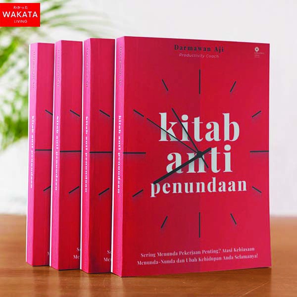 KITAB ANTI PENUNDAAN - Buku Motivasi Self Improvement / Pengembangan Diri - Coach Darmawan Aji