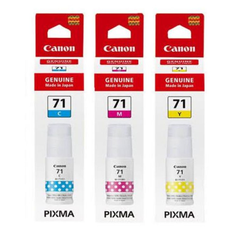 Tinta Canon GI-71 PGBK Gl 71 BLACK 100% ORIGINAL For Canon G1020 G2020 G3020 G3060