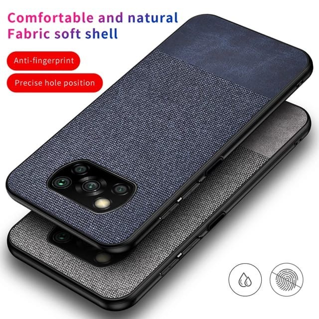 POCO X3 GT / POCO X3 PRO / POCO X3 NFC SOFT CASE FABRIC DENIM COVER