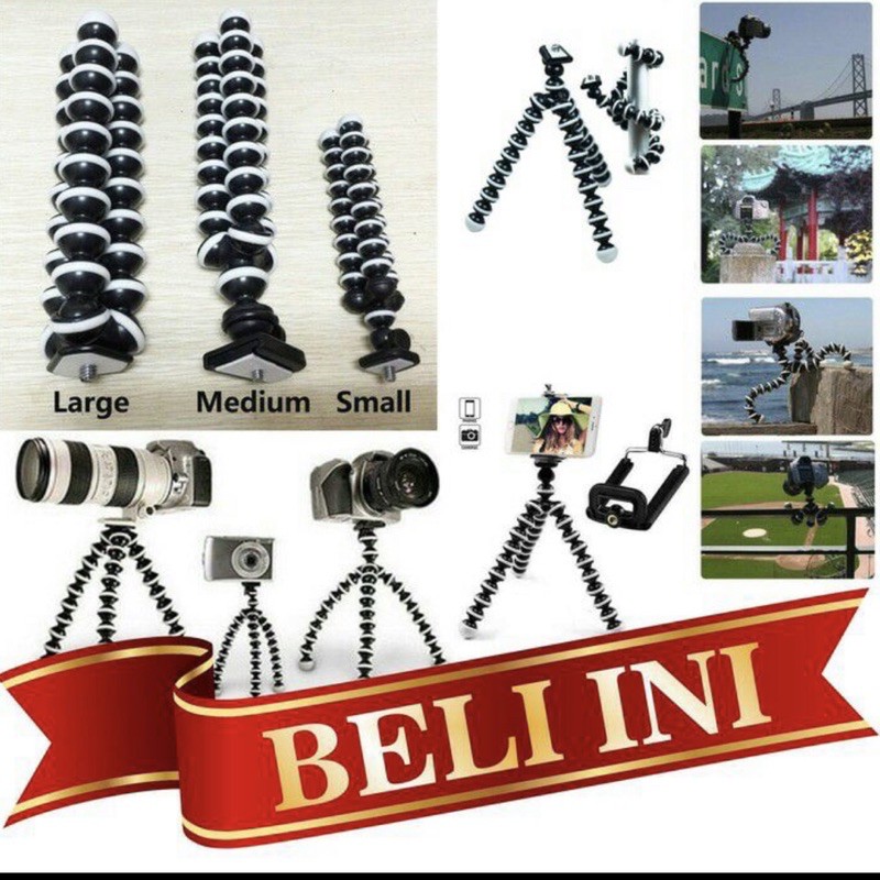 Tripot Gorilla Pood size M Tripot mini Vlog Camera