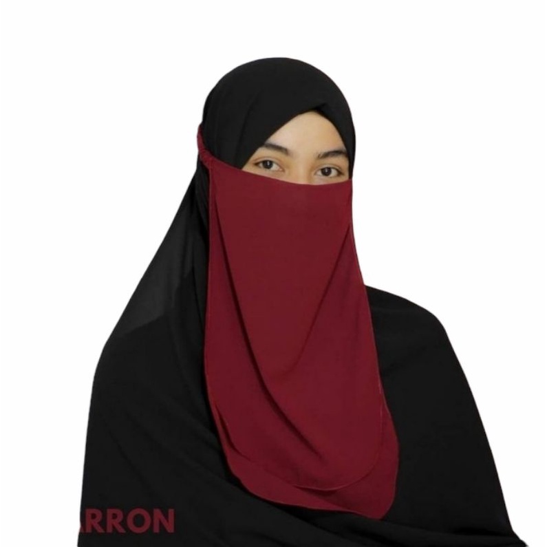 Cadar Tali Karet 2 Layer Sifon / Tanpa Jahitan Bawah Mata