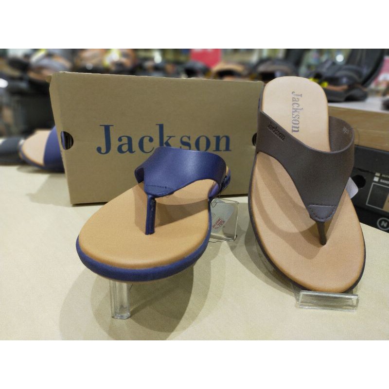 sandal jepit pria merk JACKSON BY JIM JOKER original