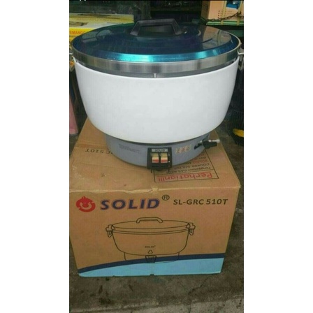 Gas Cooker SOLID 10Liter Penanak Nasi Gas. Rice Cooker Gas