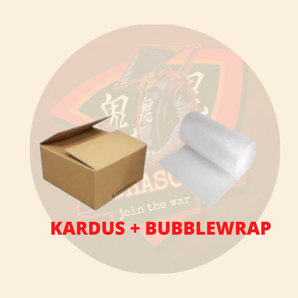 

SAFETY BUBBLE WRAP KARDUS PACKING TAMBAHAN UNTUK TEMPEREDGLASS Ashasoris