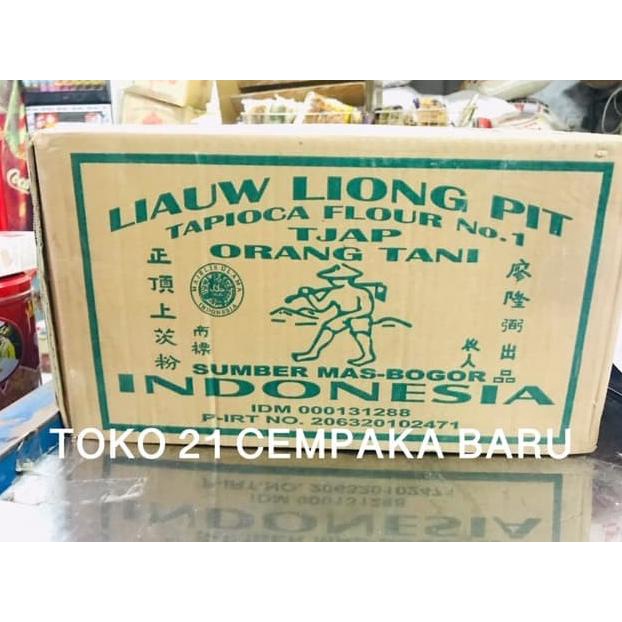 

TERBARU Sagu Tani Cap Liauw Liong Pit isi 10 BUNGKUS @ 1000 GRAM - 1 KARTON