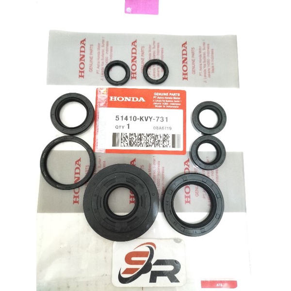 SIL SIL KOMPLIT 8 PCS (KVY) HONDA ORIGINAL BEAT KARBU SCOOPY KARBU SEPACI KARBU NEW OLD