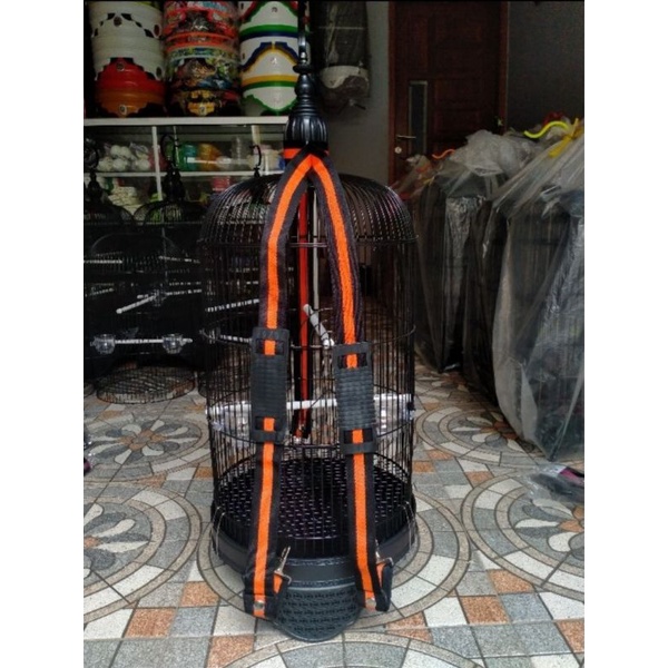 TALI GENDONG SANGKAR LOVEBIRD TAS GENDONG RANSEL SANGKAR LOVEBIRD