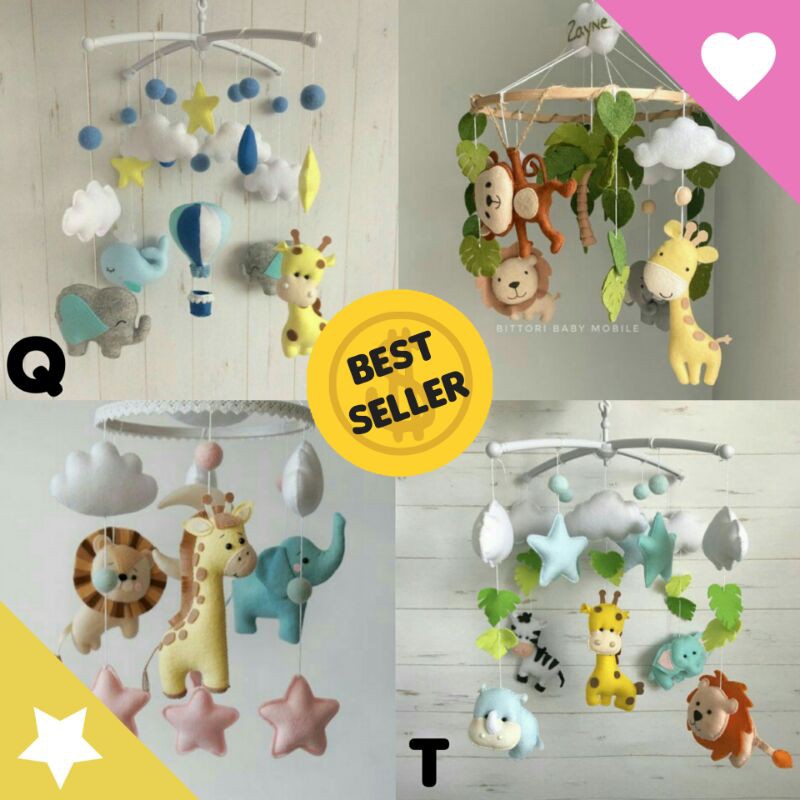 MAINAN BOX BAYI / GANTUNGAN BOX BAYI / BABY CRIB / BABY MOBILE