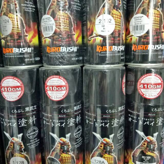 

Samurai paint / clear doff (vernis) - flat clear 128A - cat semprot aerosol pylox