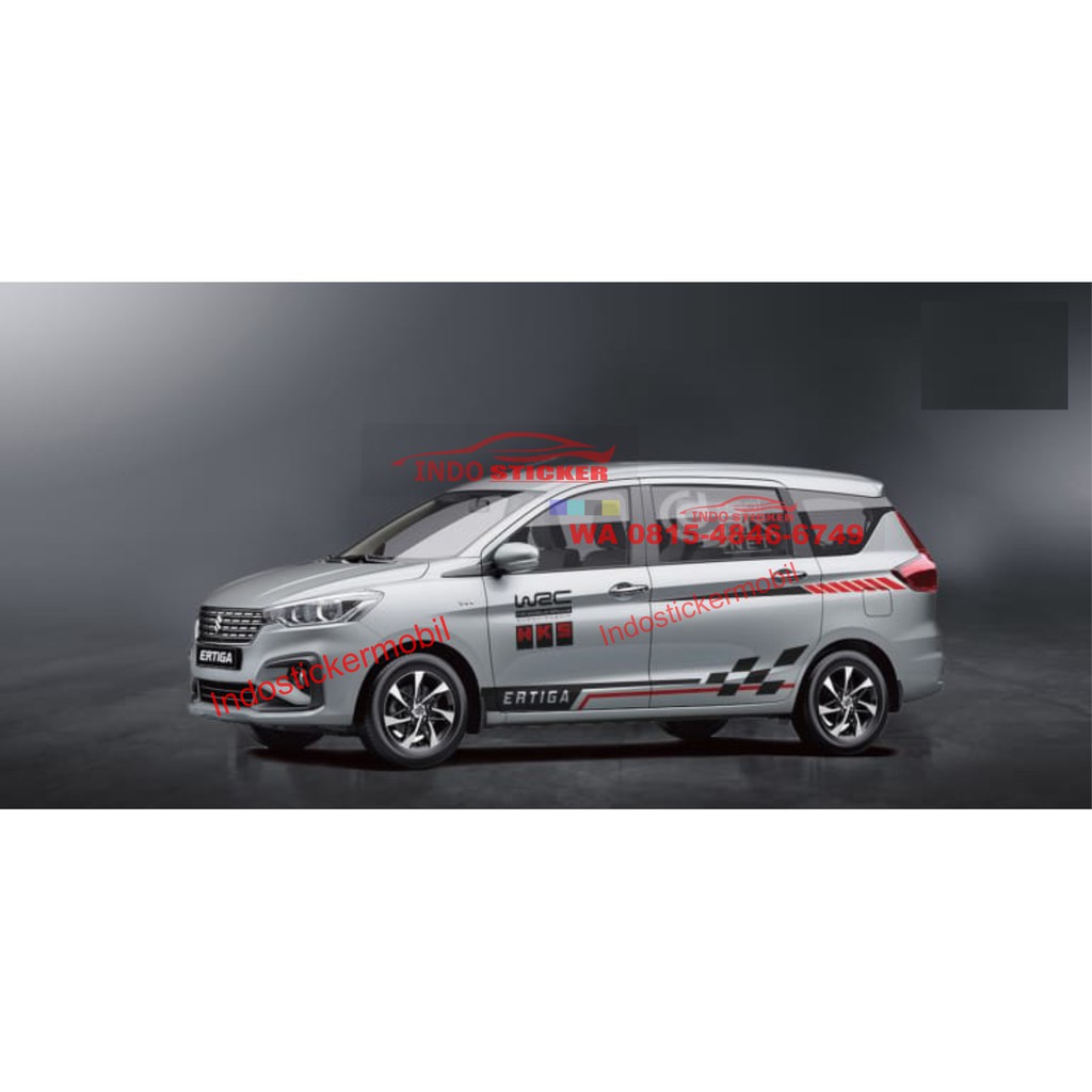 TERBARU STICKER MOBIL ERTIGA STIKER SUZUKI ERTIGA STIKER NEW ERTIGA SIDE BODY