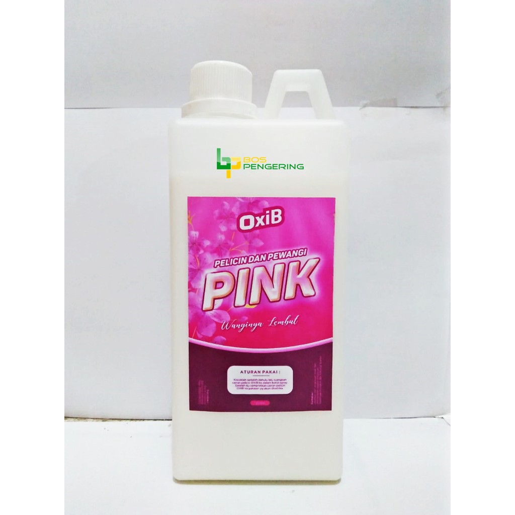 Pelicin Pakaian Laundry OxiB PELICIN PINK - Pelicin Super Lembut  1 Liter Murah Tahan Lama