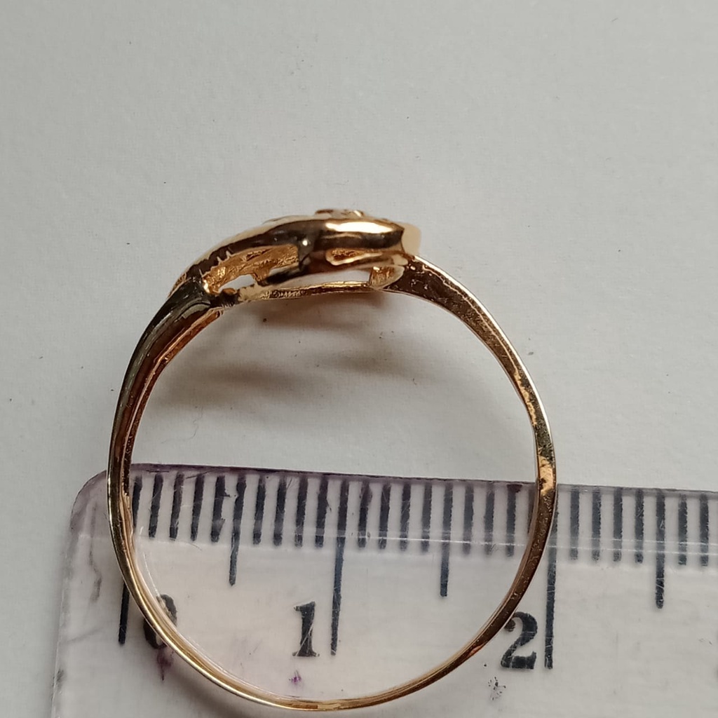 Cincin Emas 17K - 2.1 gr Kadar 750 - 359