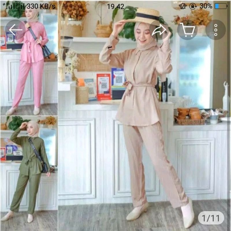 ONESET WANITA TALI LEPAS RAYON ORI