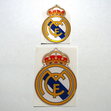 

Stiker REAL MADRID Stiker Bola Emblem Timbul 3D