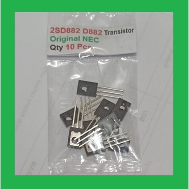 Qty 10 Pcs 2SD882 D882 Transistor Original NEC