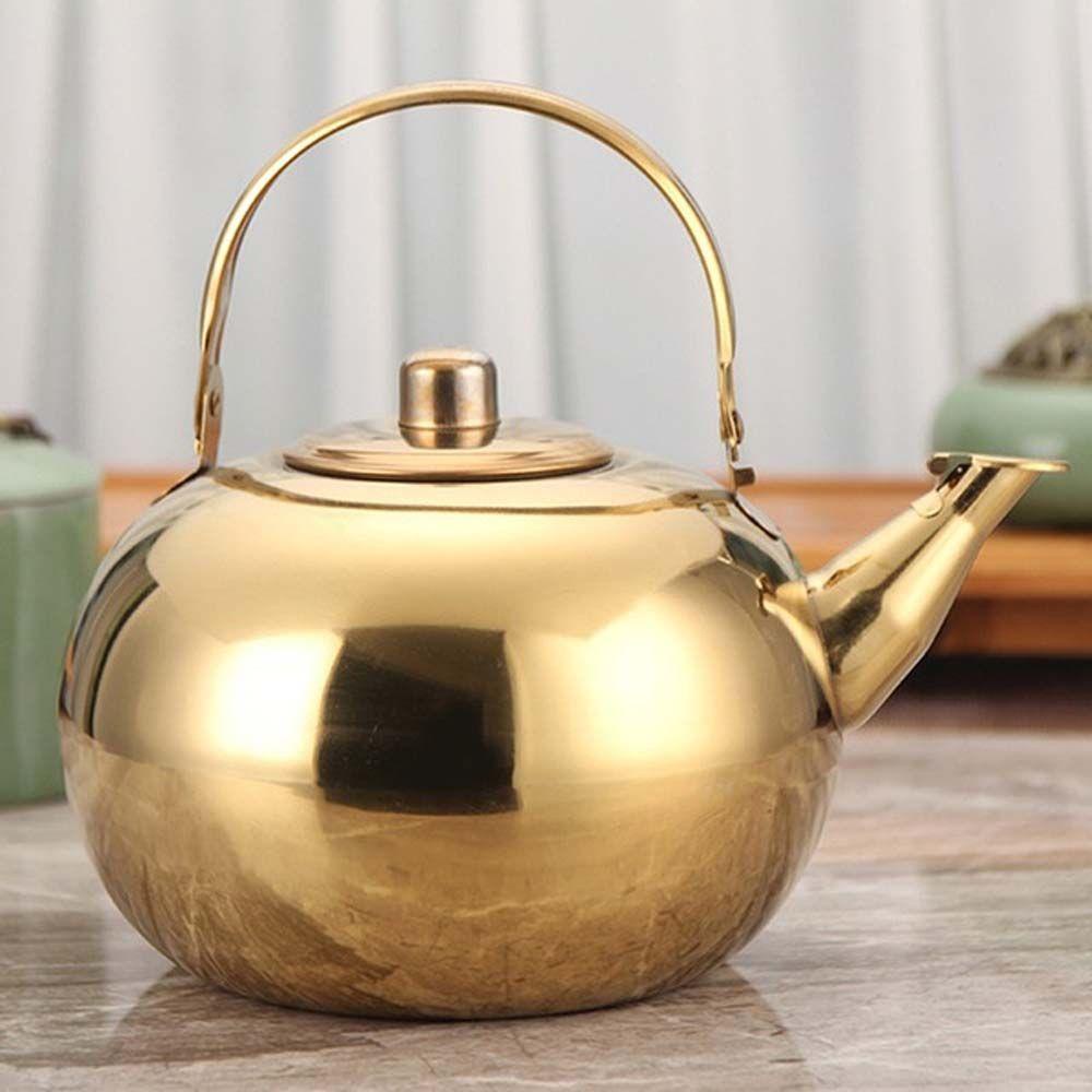 Quinton Tea Kettle Removable Craft Teh Dengan Saringan Aksesori Peralatan Dapur Saringan Air Kopi