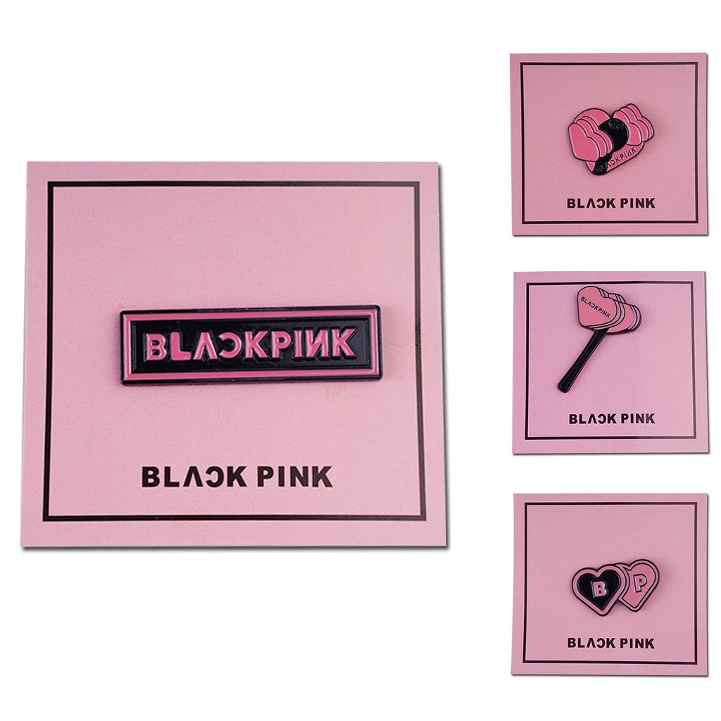 Wonder Blackpink Bros Pakaian Accesories Dekorasi Pribadi Lencana Perhiasan Kerah Pin Blackpink