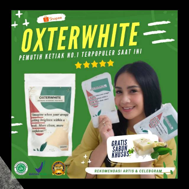 (COD) OXTERWHITE PEMUTIH KETIAK ORIGINAL PEMUTIH SELANGKANGAN - PEMUTIH KETIAK - STRETCHMARK