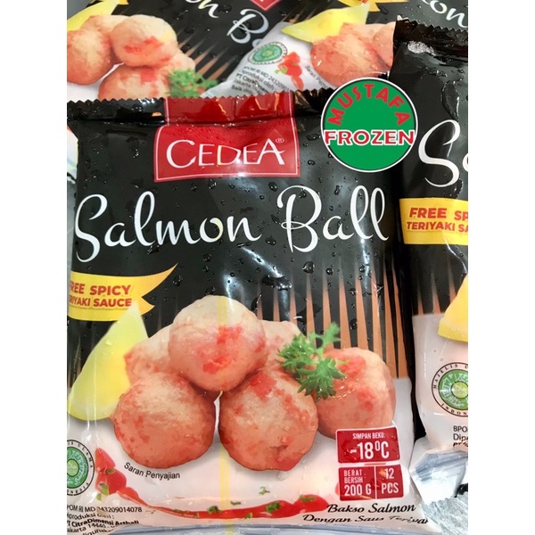 

Cedea Salmon ball 200gr (Free saos Spicy Teriyaki)