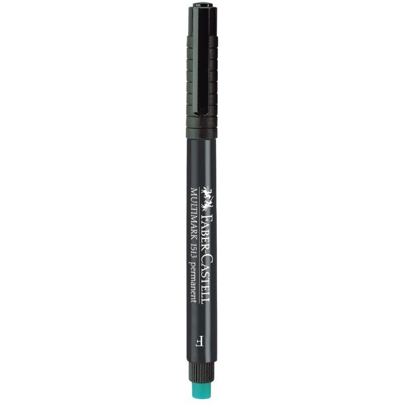 

Spidol OHP / Multimark Permanent Marker F Black Faber Castell
