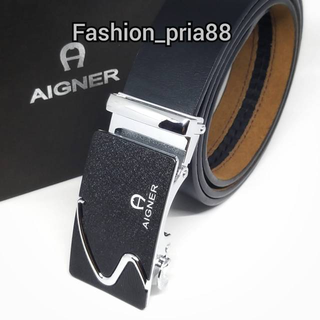 IKAT PINGANG PRIA KULIT ASLI IMPORT MODEL REL