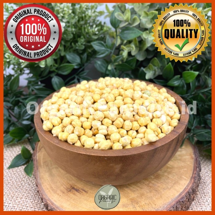 

Kacang Arab Panggang / Chickpeas Roasted / Garbanzo 500 gram