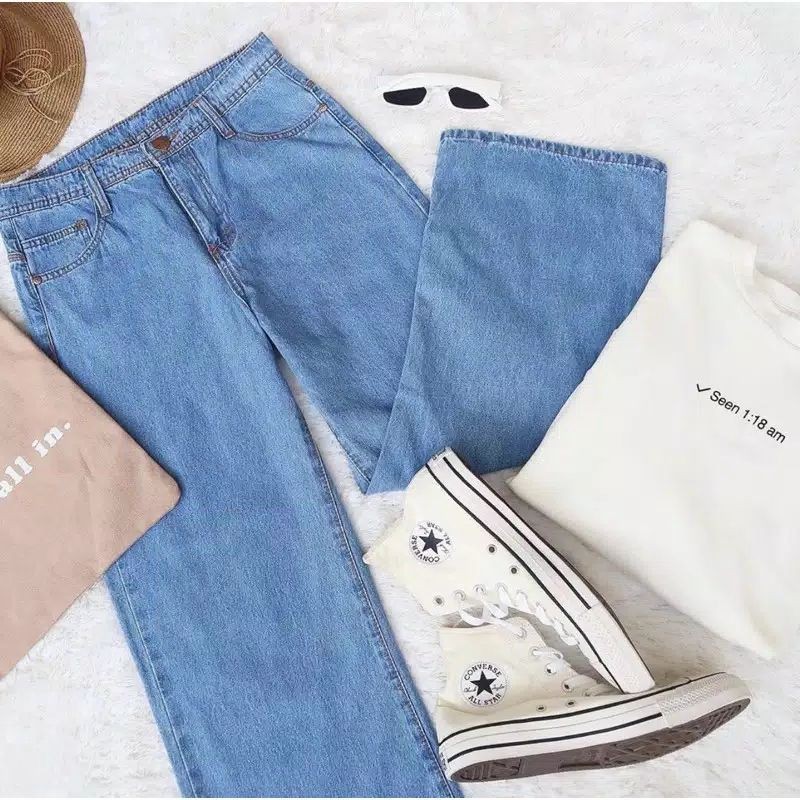 MISS HOTTY - Zolza boyfriend Kulot Jeans / Jeans Ori Kulot Jeans CLO /