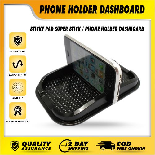 Phone holder hp / STICKY PAD SUPER STICK / Phone holder Dashboard