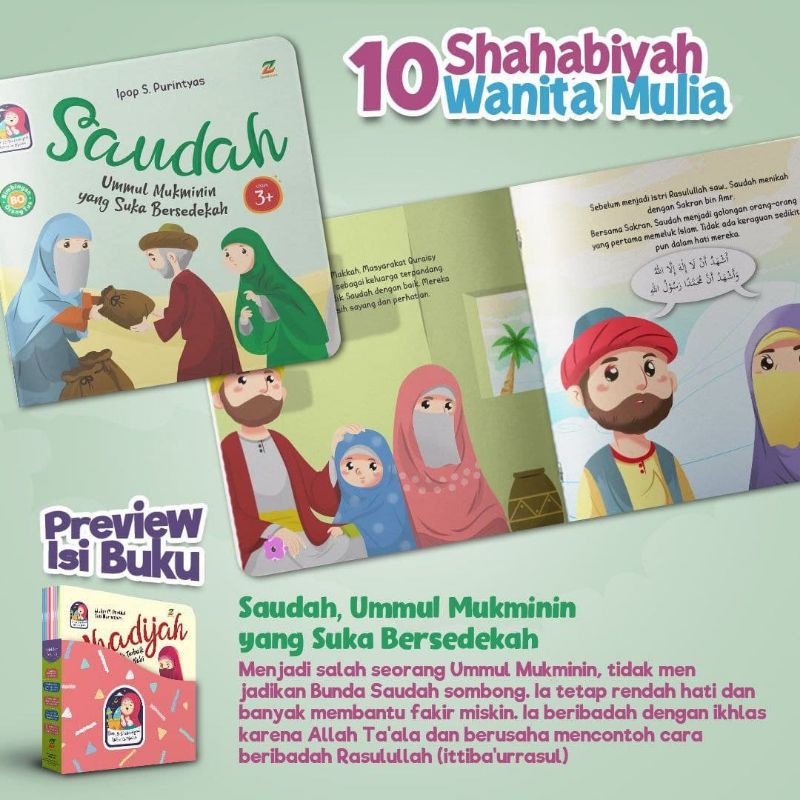 10 Shahabiyah wanita Mulia by Ziyad