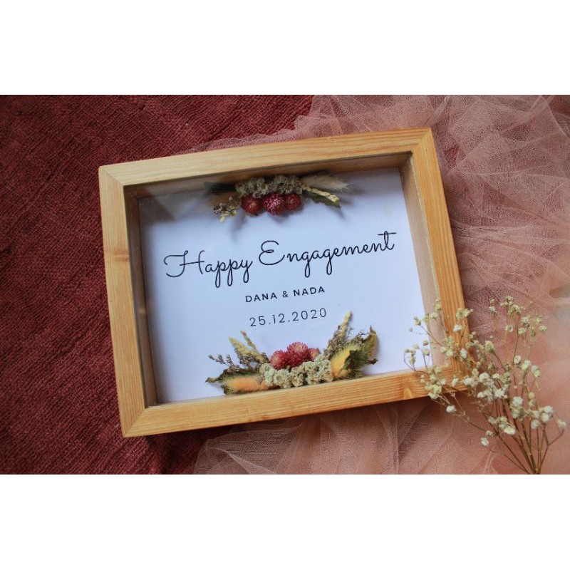 dried flower frame 3d