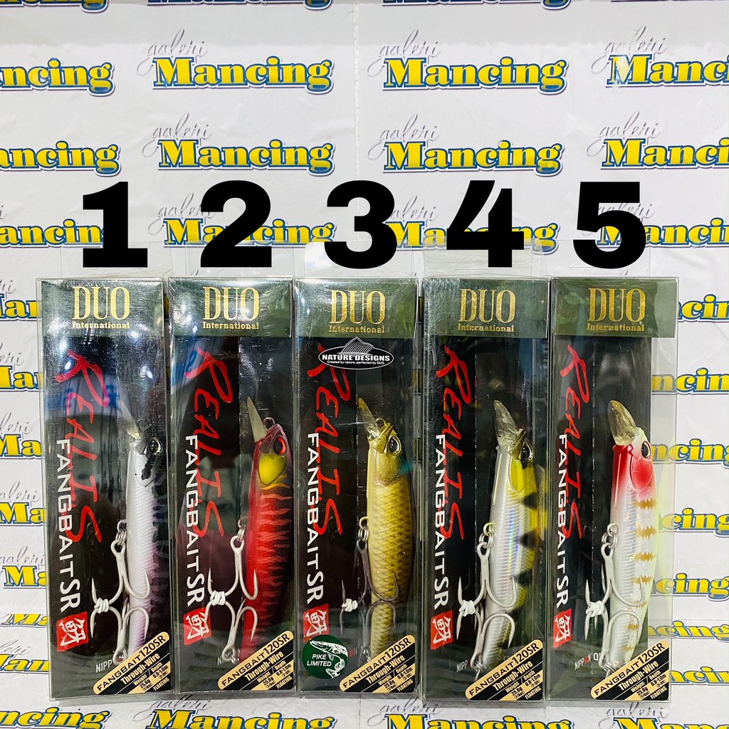 LURE UMPAN PANCING DUO REALIS FANGBAIT 120SR
