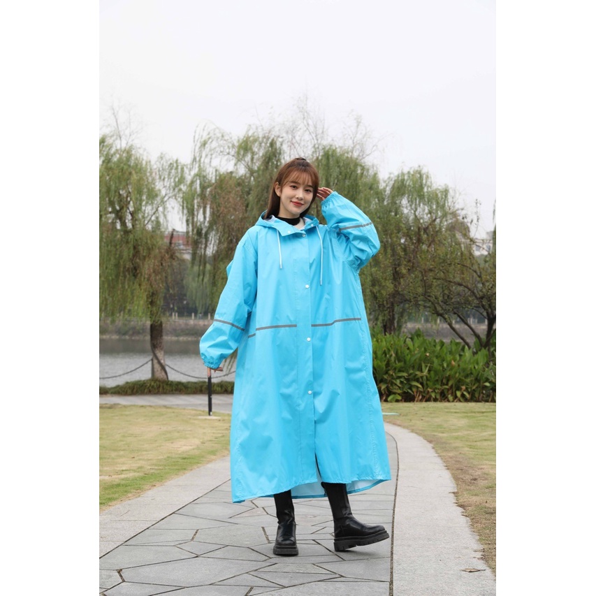 Jas Hujan Wanita Raincoat Pria Ponco Oxford PVC 82008