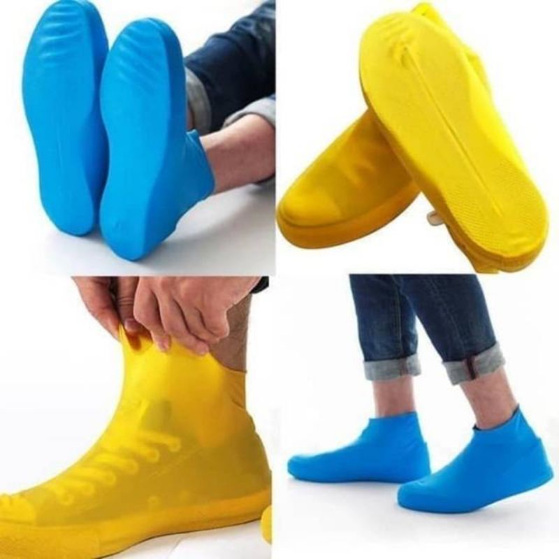 Cover Shoes Sepatu Anti Air / Mantel Mantol Pelindung Sepatu Waterproof Anti Air