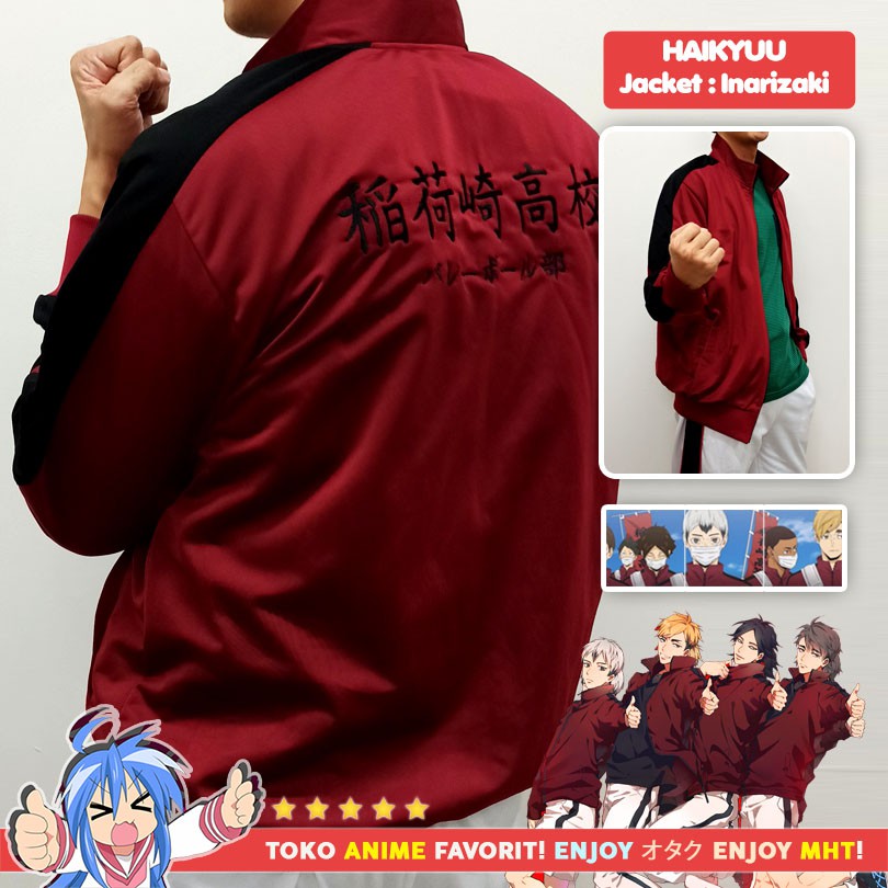 Jaket Anime Haikyuu Inarizaki Atsumu Osamu Miya