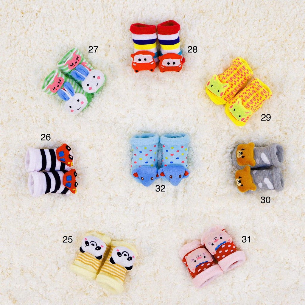 LID028 - No  21-40 Kaos Kaki Boneka Anti Slip